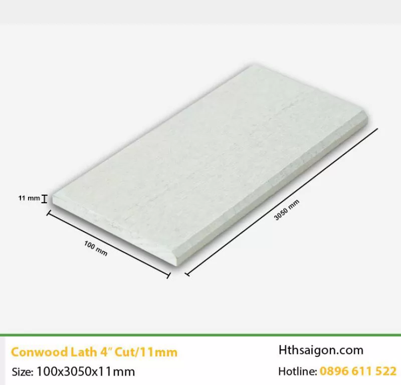 Conwood Lath 4”cut/11mm
