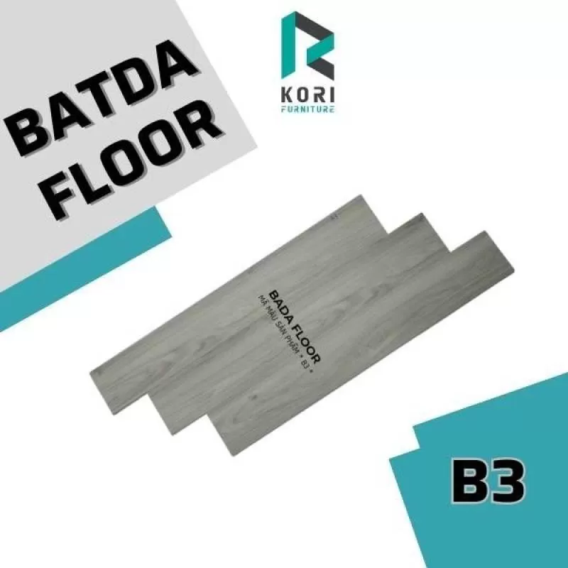 Sàn Nhựa Batda Floor B3 - Báo giá sàn nhựa giá rẻ tại Hà Nội