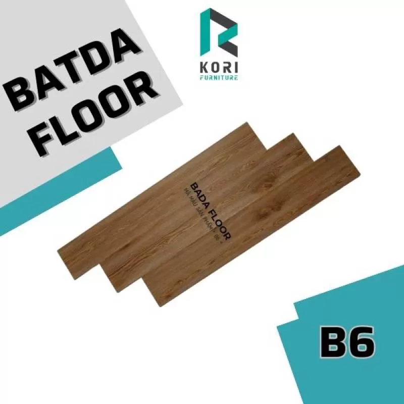 Sàn Nhựa Batda Floor B6 - Báo giá sàn nhựa giá rẻ tại Hà Nội
