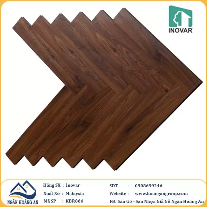 Mua Sàn Gỗ Công Nghiệp Xương Cá Inovar KBR866 Tại Đồng Nai