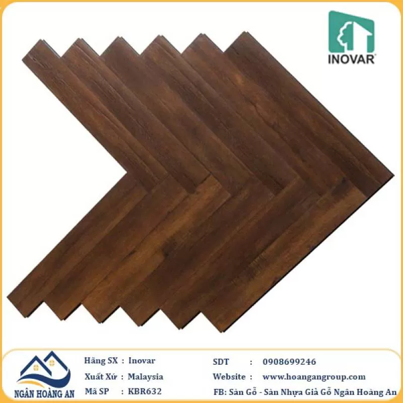 Mua Sàn Gỗ Công Nghiệp Xương Cá Inovar KBR632 Tại Bà Rịa Vũng Tàu