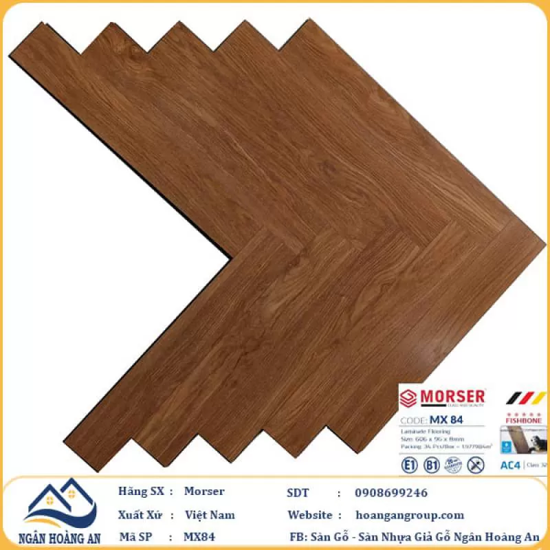 Kho Sàn Gỗ Công Nghiệp Xương Cá MorSer Đẹp Tại Bình Dương, Đồng Nai