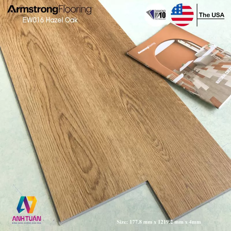 SÀN NHỰA HÈM KHÓA ARMSTRONG 016