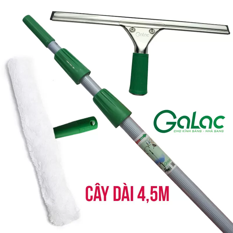 Mua dụng cụ lau kính nhà cao tầng, đa năng, cán dài, nhập khẩu