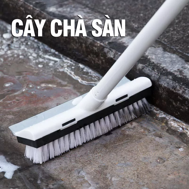 Chổi cọ nhà vệ sinh kèm gạt nước đa năng 2 trong 1 Kitimop-Z2