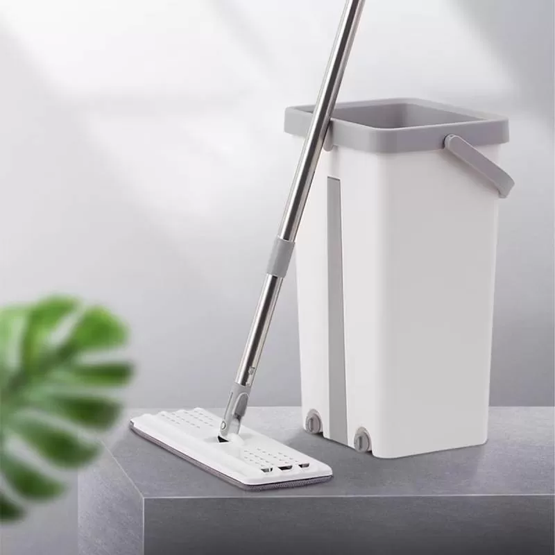 Bộ lau nhà thông minh Goso X3, chổi lau nhà xoay 360 độ
