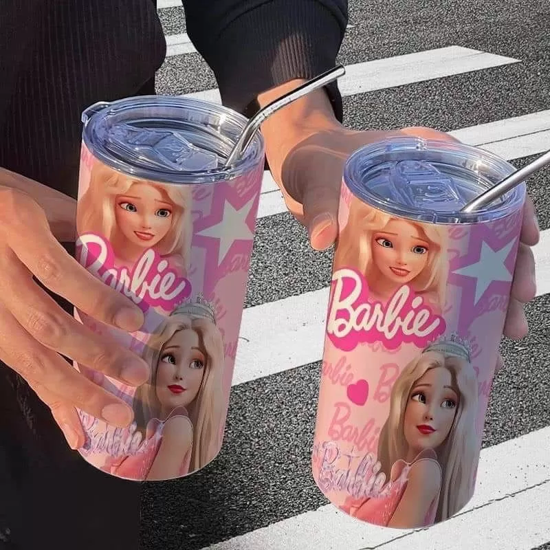 [50] Ly trụ búp bê Barbie
