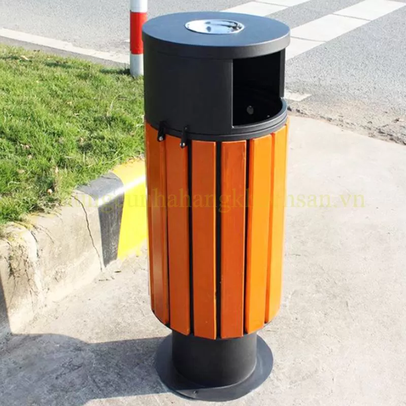 Thùng rác công viên TS15T04