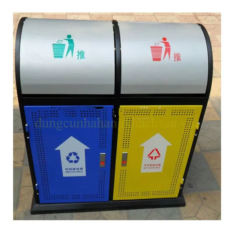 Thùng rác ngoài trời A37-Q