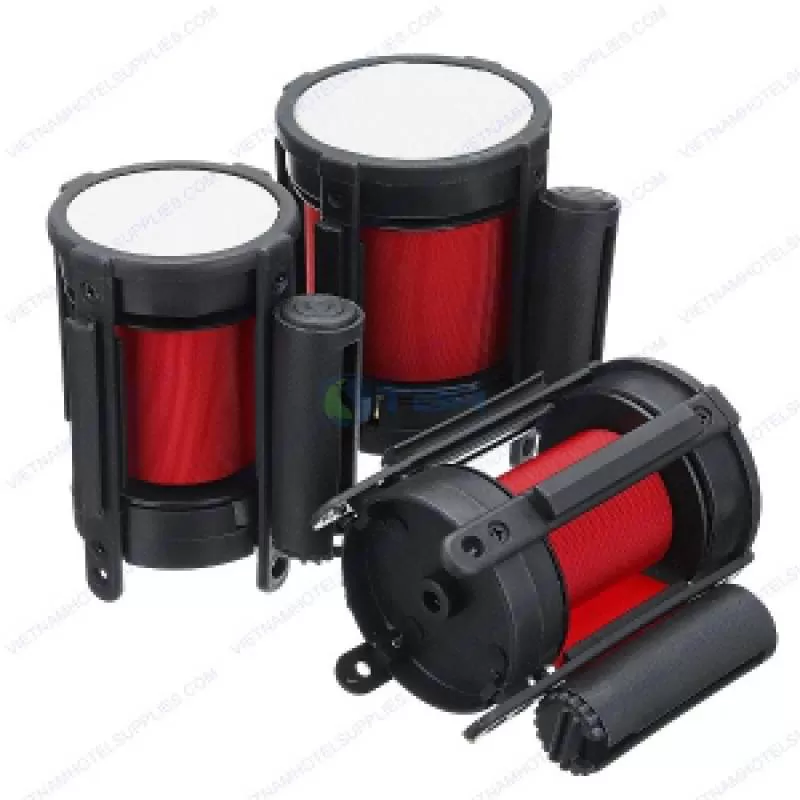 Cuộn dây kéo căng dùng cho cột chắn màu đỏ 2 mét