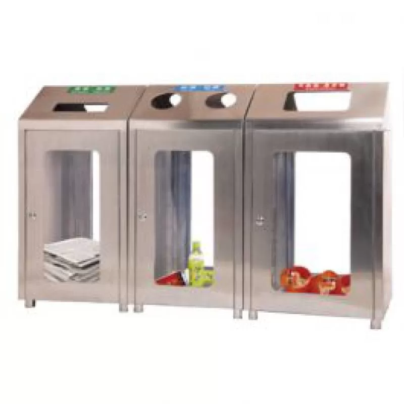 Thùng rác phân loại rác thải Inox
