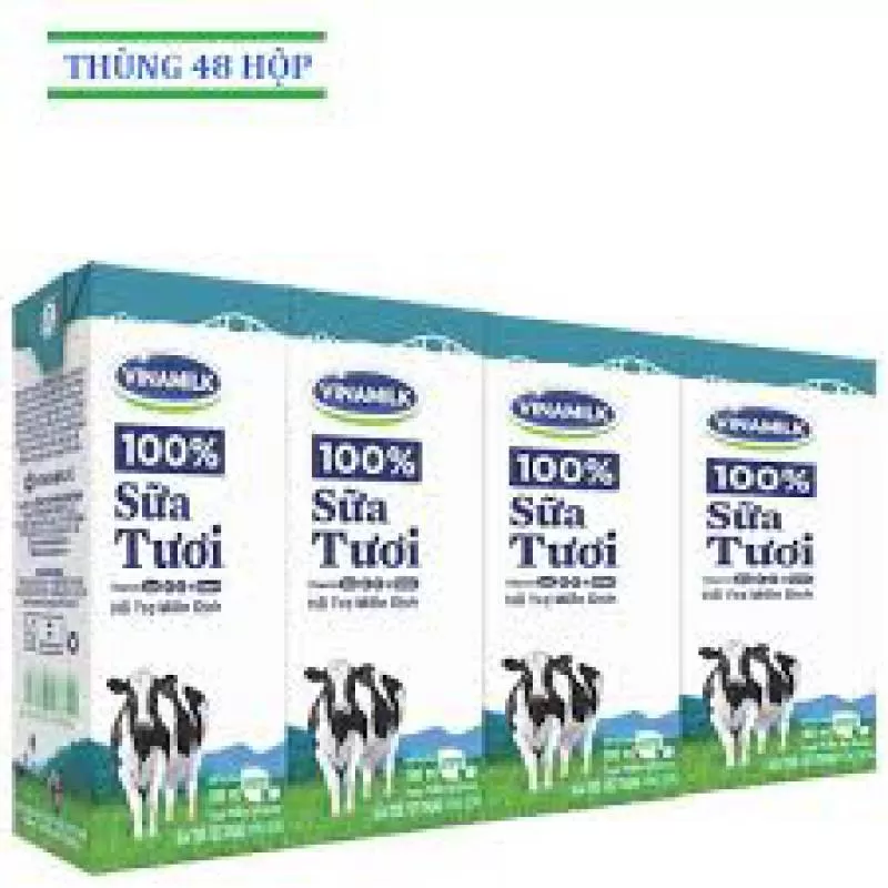 1 Thùng Sữa Vinamilk Không Đường 180ml - Nhà phân phối hàng tiêu dùng Trường Hưng