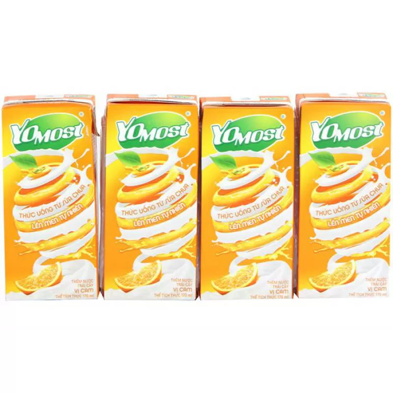 1 Thùng Sữa Yomost Giá Bao Nhiêu - Nhà phân phối hàng tiêu dùng Trường Hưng