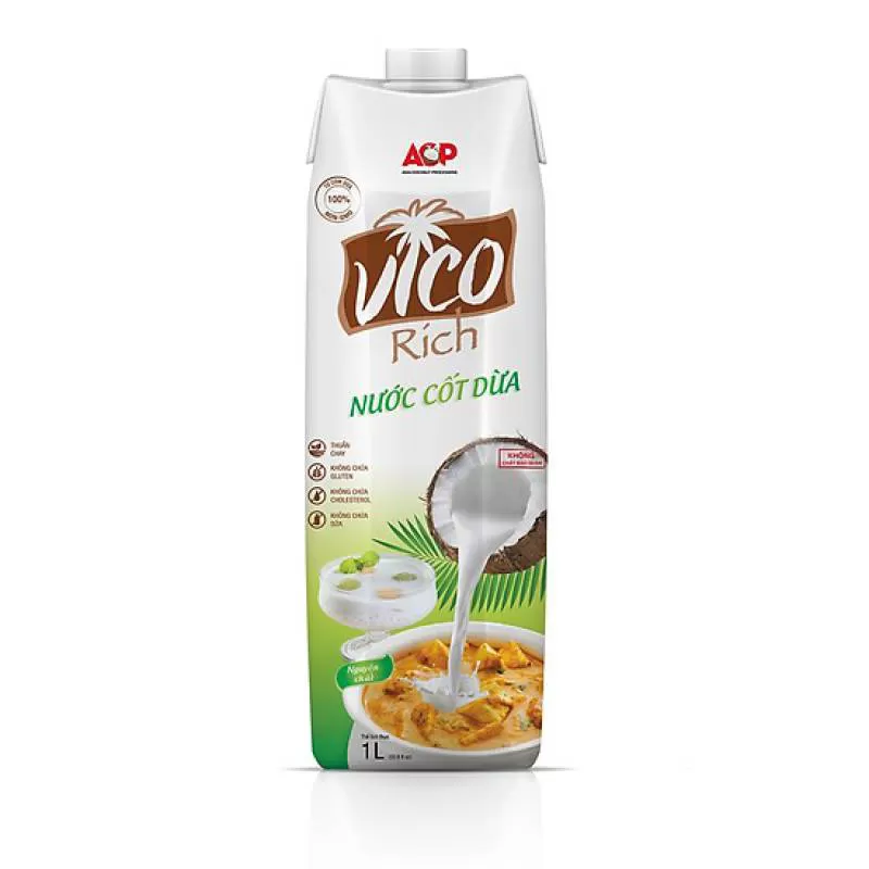 Nước Cốt Dừa Vico Rich - Nhà phân phối hàng tiêu dùng Trường Hưng