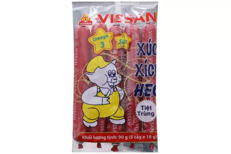 Giá 1 Thùng Xúc Xích Vissan - Nhà phân phối hàng tiêu dùng Trường Hưng