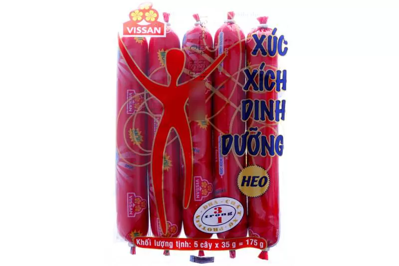 Giá Thùng Xúc Xích Vissan - Nhà phân phối hàng tiêu dùng Trường Hưng