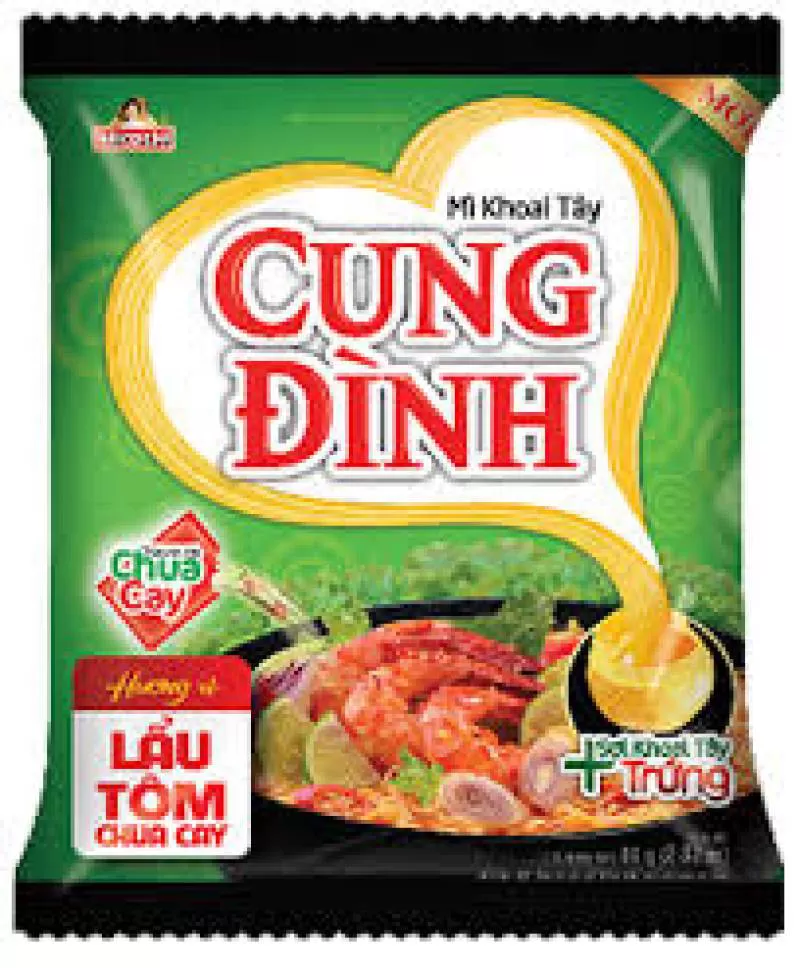Giá Mì Cung Đình Tôm Chua Cay - Nhà phân phối hàng tiêu dùng Trường Hưng