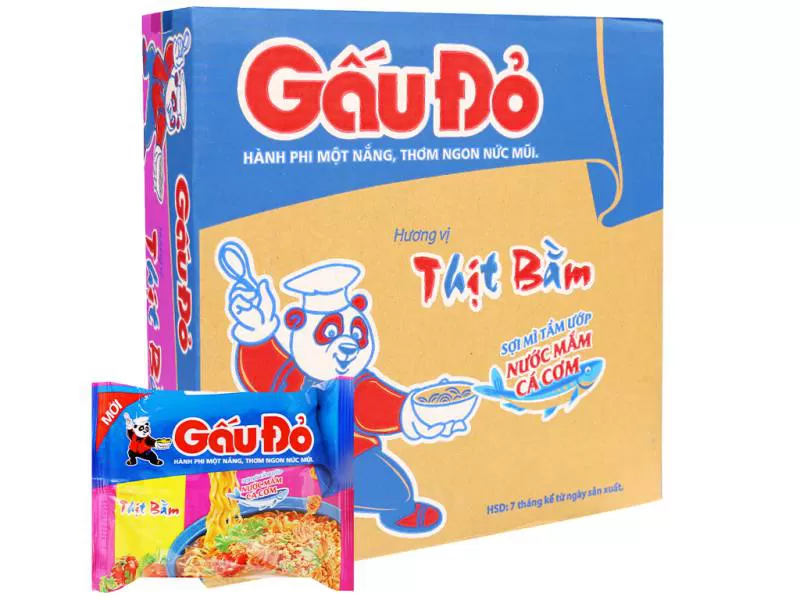 Mì Gấu Đỏ Thịt Bằm - Nhà phân phối hàng tiêu dùng Trường Hưng