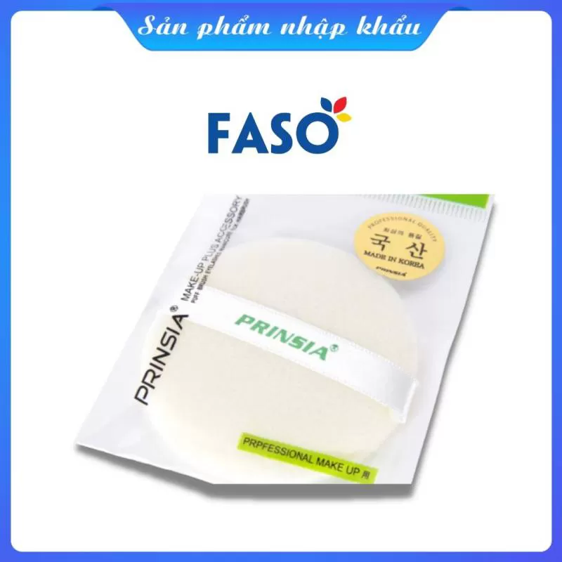 Bông phấn tròn trắng Prinsia 1P