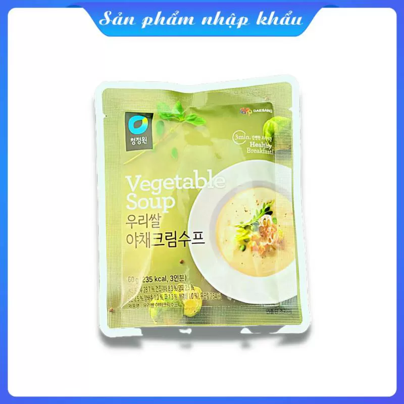 Bột Súp Rau Vegetable Soup Daesang Hàn Quốc gói 60g