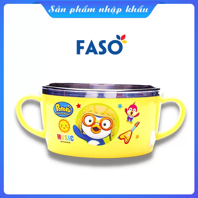 Bát ăn inox có tay cầm loại nhỏ