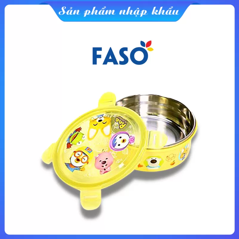 Bát ăn inox có nắp khóa loại nhỏ