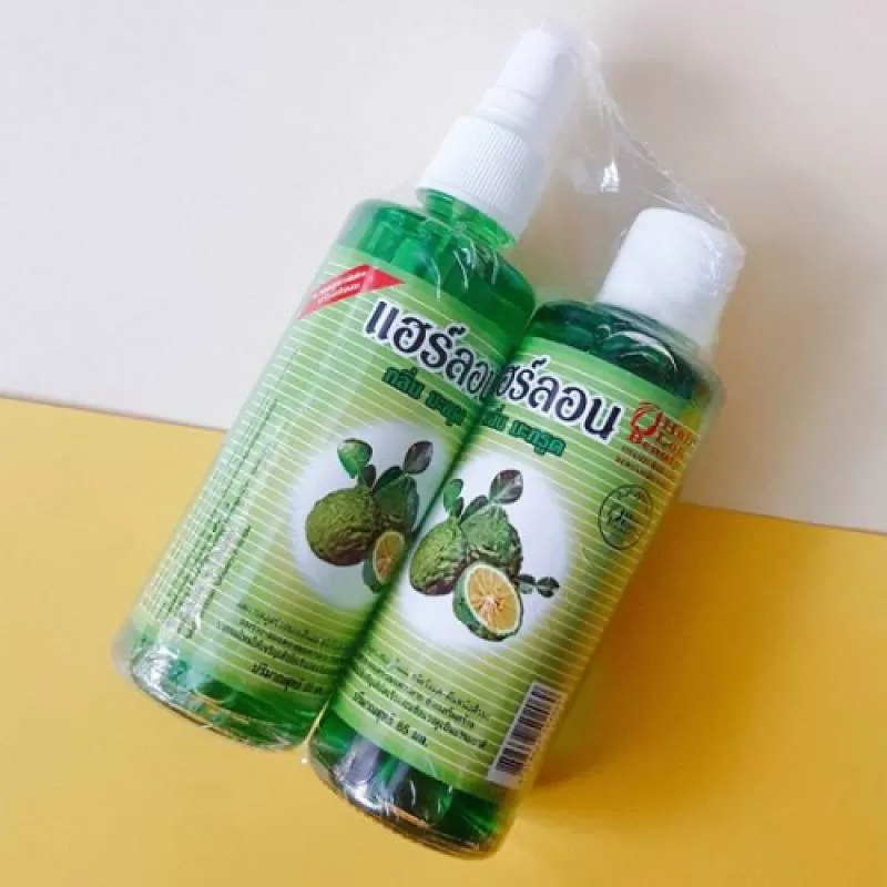 Cặp Xịt Mọc Tóc Chanh Thái Hair Lon Beauty 85ml x2 Thái Lan 