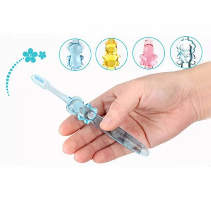 Bàn chải đánh răng ion (không cần dùng kem đánh răng) cho trẻ từ 6 tuổi (màu xanh) 