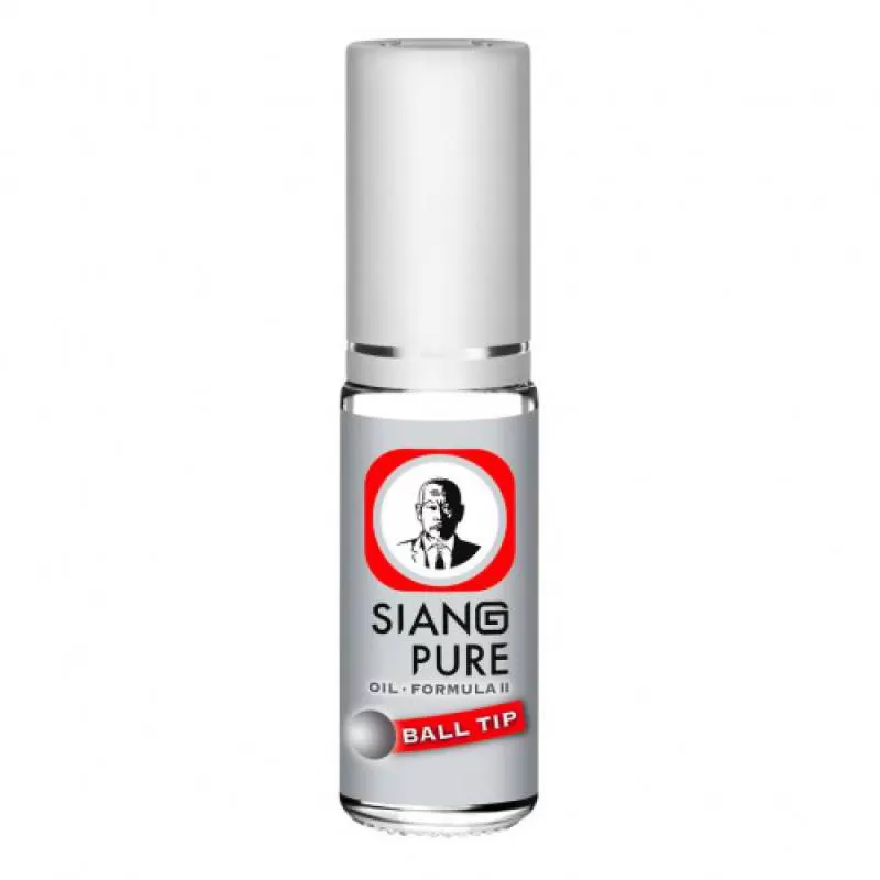 Dầu Lăn Bạc Ông Già Nước Trắng Siang Pure 3cc Thái Lan