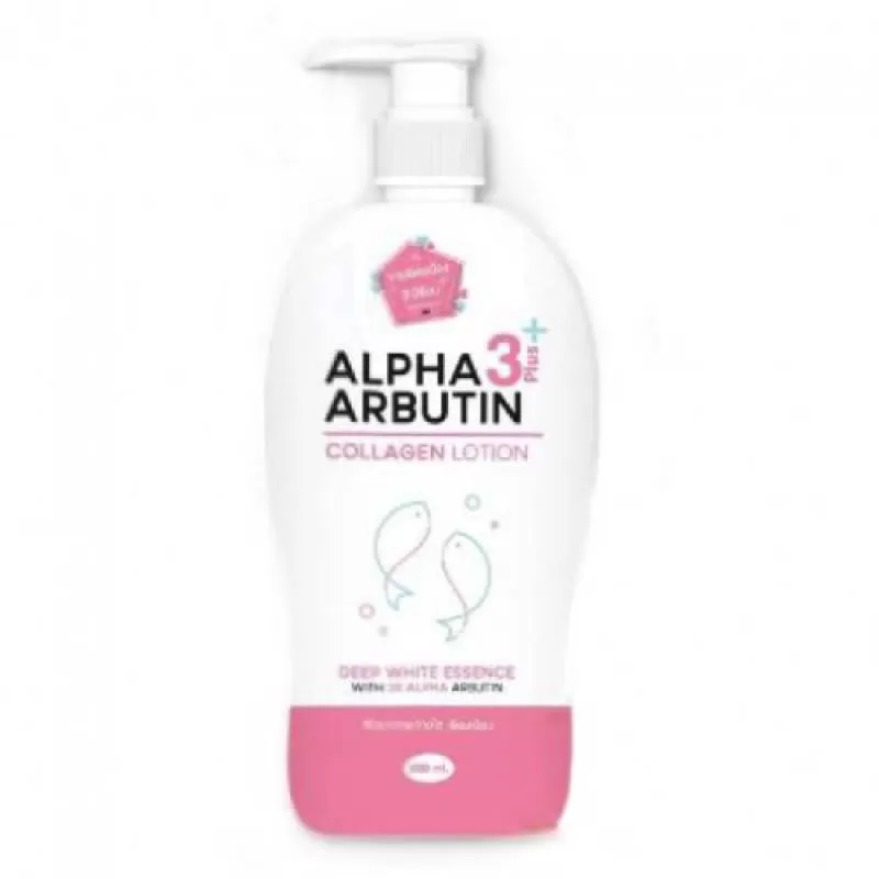 Sữa Dưỡng Trắng Da Alpha Arbutin Collagen Lotion 3+ Plus Thái Lan