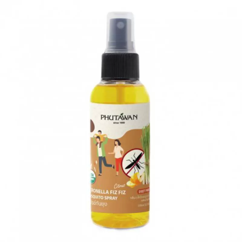 Tinh Dầu Xịt Muỗi Và Côn Trùng Phutawan Citronella Fitz Fitz Thái Lan