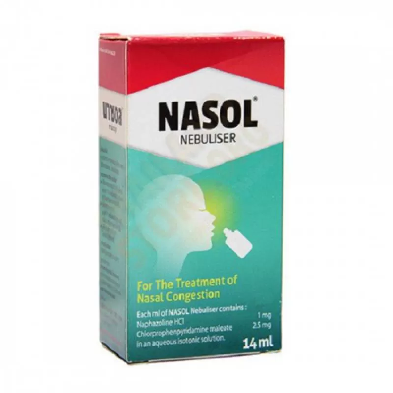 Xịt Mũi Cho Người Bị Viêm Xoang Nasol Nebuliser 14ml Thái Lan - Chatuchak Việt Nam