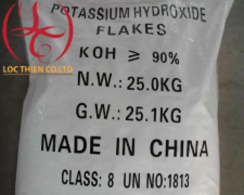 KOH - POTASSIUM HYDROXIDE 90