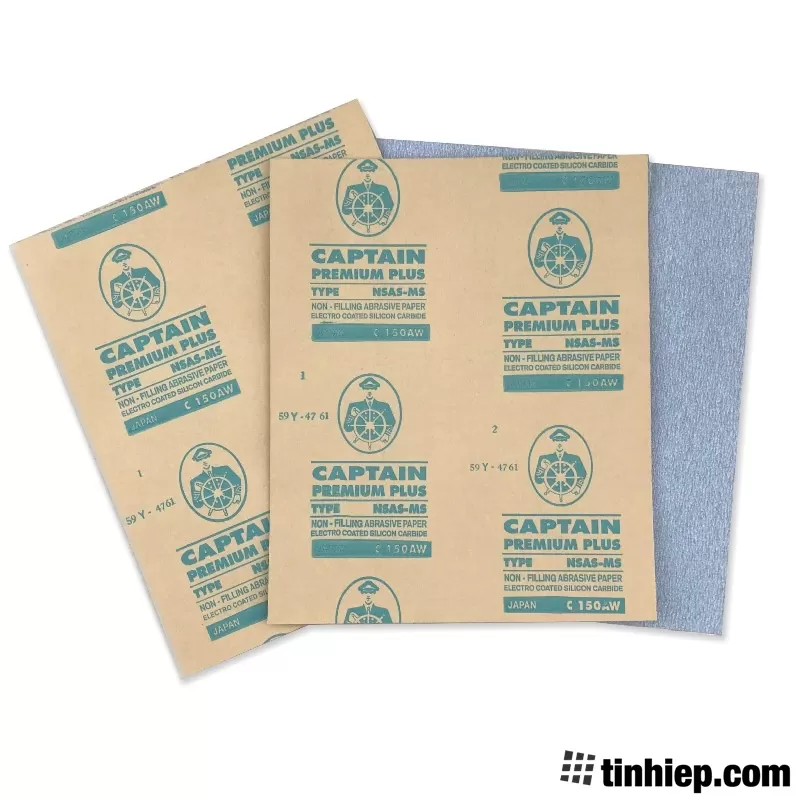 Nhám tờ khô Captain NSAS hạt silicon carbide cát trắng