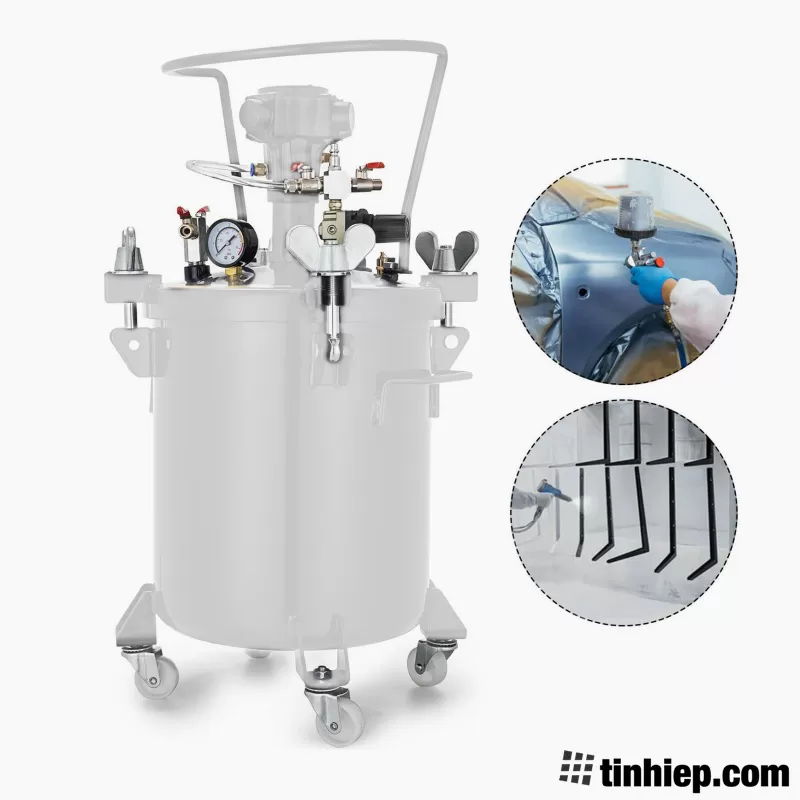 Nồi trộn sơn khuấy tự động 10L / 20 / 40L 