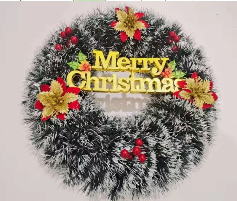 Vòng Nguyệt Quế Noel Size 38cm LOẠI CƠ BẢN - THÙNG TRỘN 5 MẪU (Thùng 52)