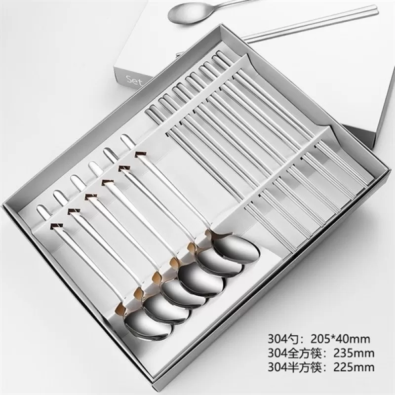 Set 12 Muỗng Đũa Inox ( Thùng 75 )