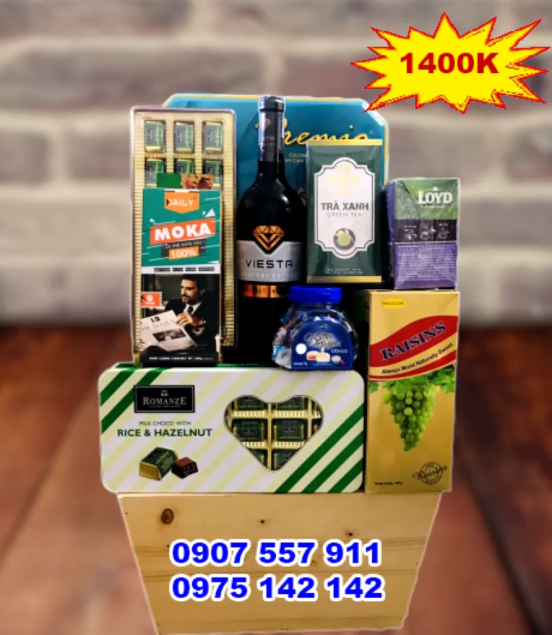 Cây quà tết giá 1 triệu 400k siêu đẹp
