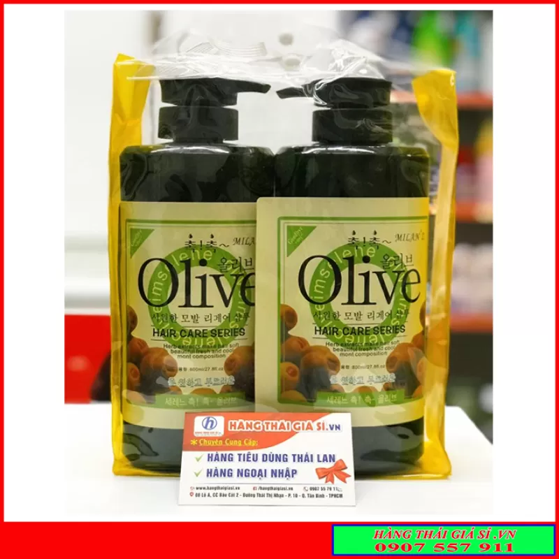Dầu gội và dầu xả OLIVE Hàn Quốc