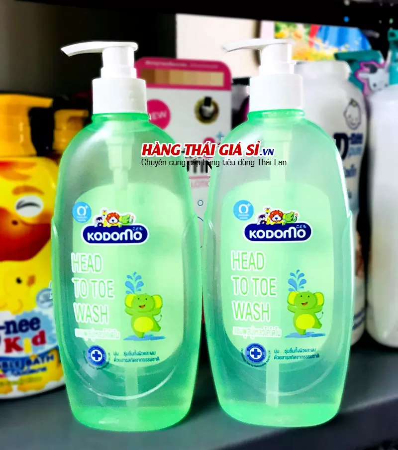 Sữa tắm gội Kodomo 400ml