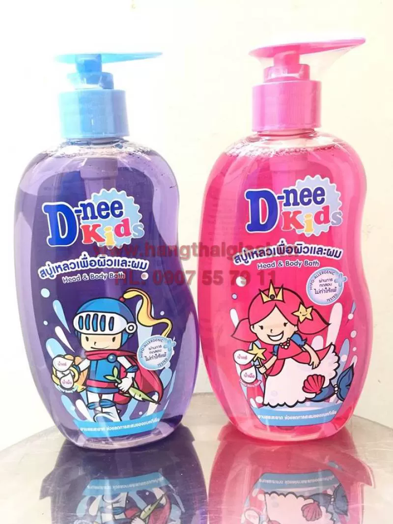 Sữa tắm gội toàn thân Dnee - Bé trên 3 tuổi