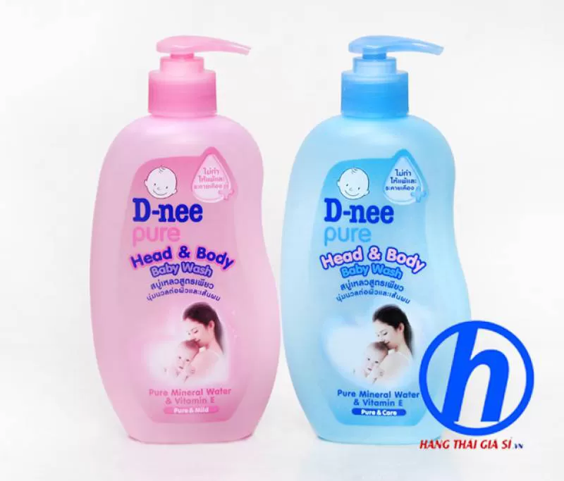 Sữa tắm gội toàn thân Dnee - Bé từ 0 -3 tuổi