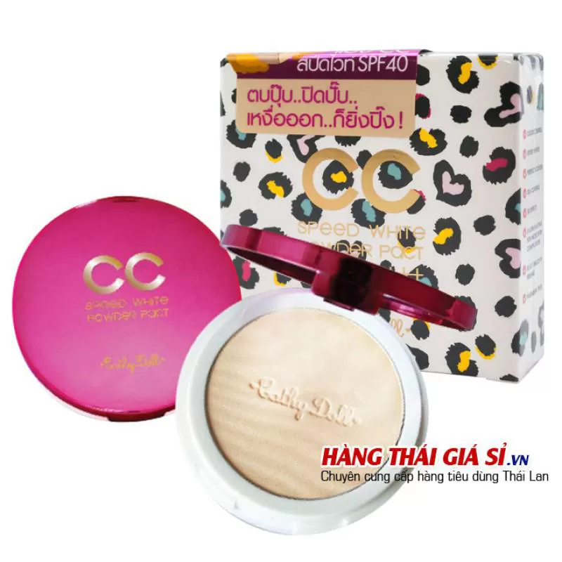 Phấn Phủ Trắng Da Cathy Doll Speed White CC Powder Pact