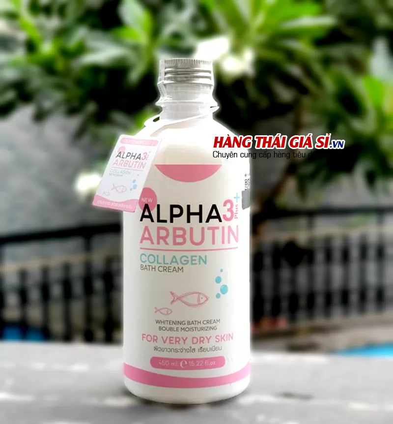 Sữa tắm trắng da Alpha Arbutin 3+ Plus