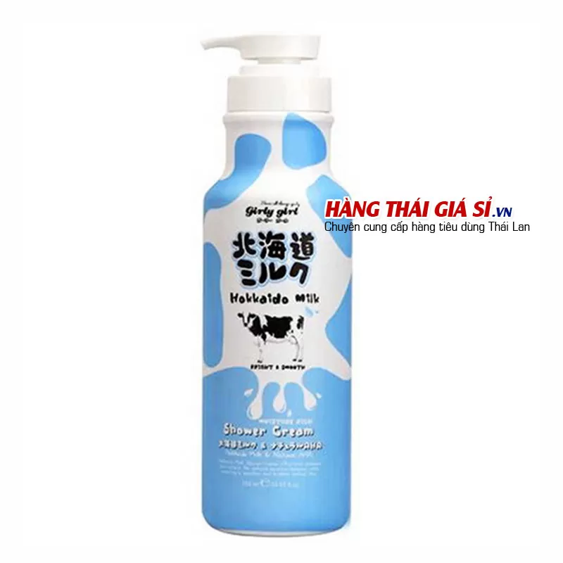 Sữa tắm trắng da Hokkaido Milk 