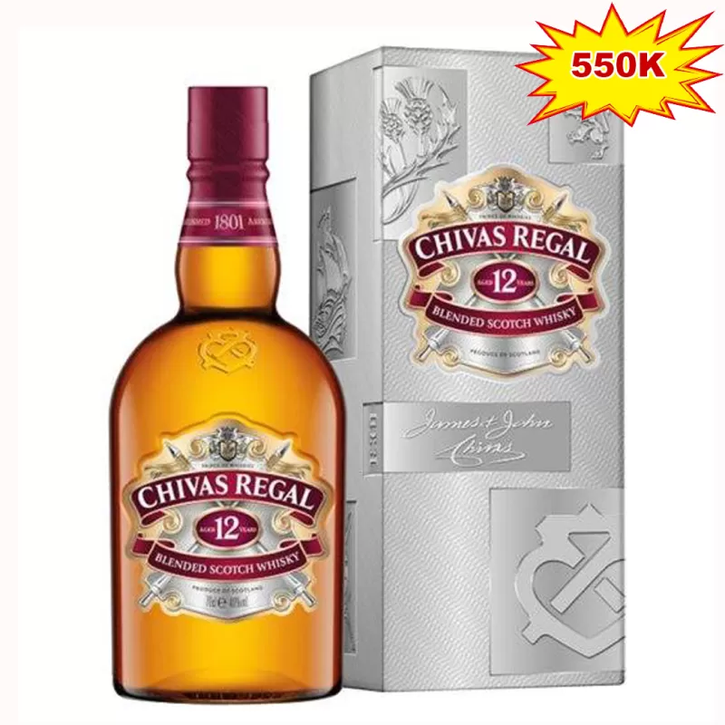 Rượu ngoại chivas 12 Years Old