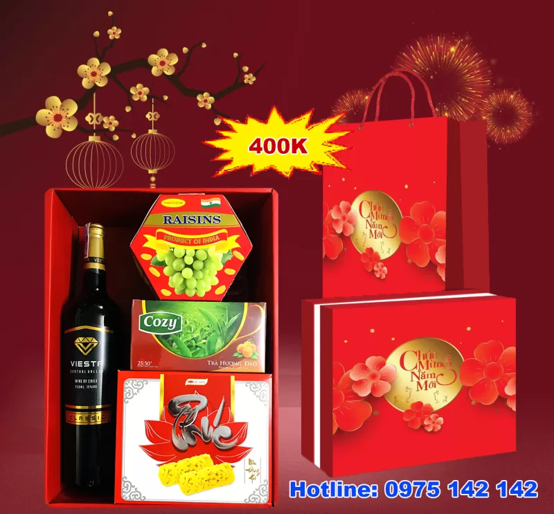 Hộp quà tết 2021 VIESTA400 