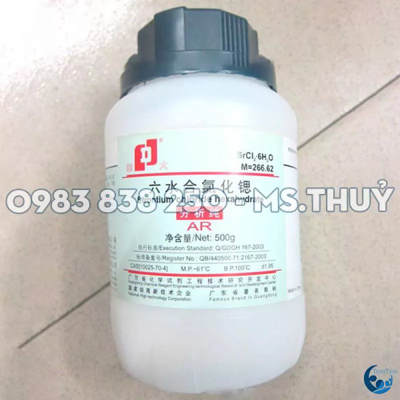 Strontium Chloride Tinh Khiết