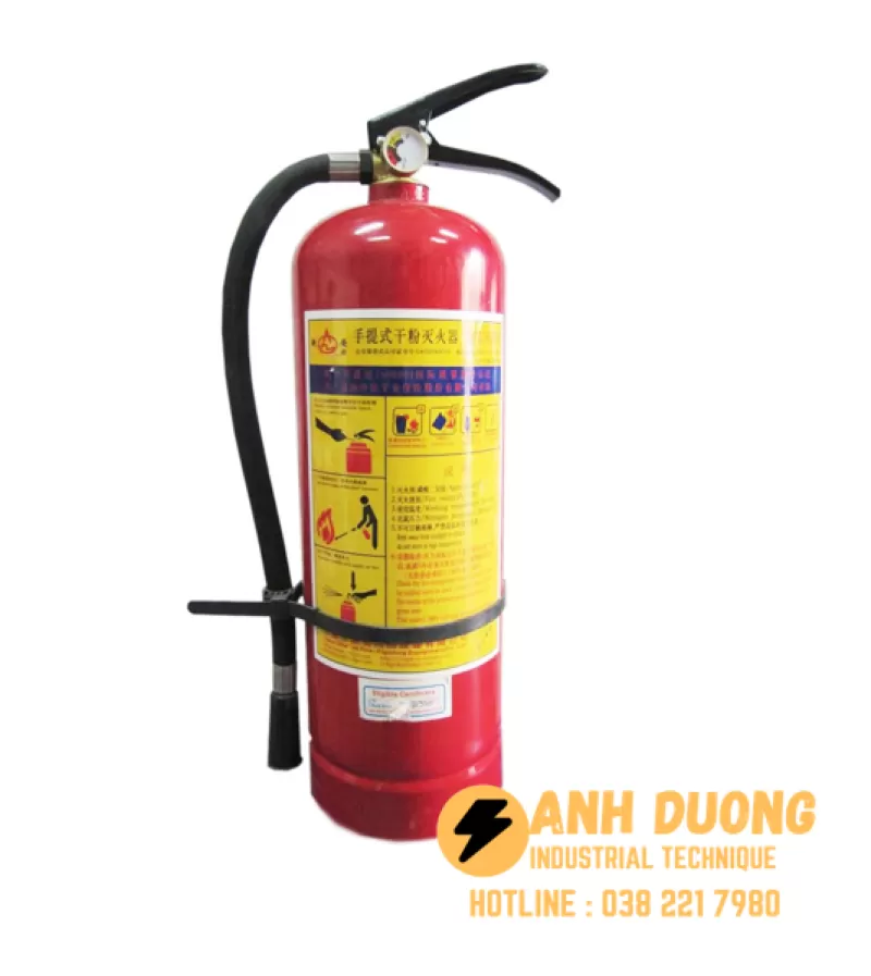 Bình chữa cháy bột ABC 8kg MFZL8