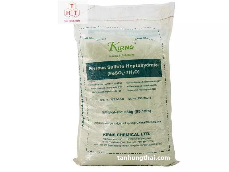 Ferric Sulphate FeSO4 - Sắt II Sunphat
